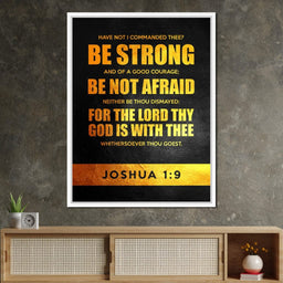 Joshua 1:9 - ABConcepts - NicheCanvas