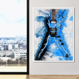 Dimebag Darrell's Guitar - Abraham Szomor - NicheCanvas