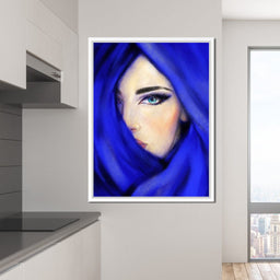 Blue Eye - NicheCanvas