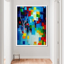 Colorful Contemporary Art 045 - Johanjjf - NicheCanvas