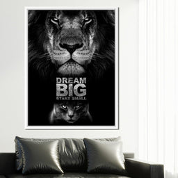 Dream Big Start Small - ABConcepts - NicheCanvas