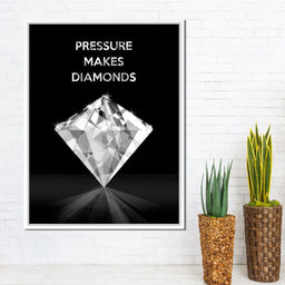 Pressure Makes Diamonds - ABConcepts - NicheCanvas