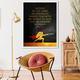 Psalm 144:1 - ABConcepts - NicheCanvas