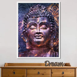 Blue Buddha - NicheCanvas