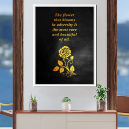 The Flower That Blooms - ABConcepts - NicheCanvas