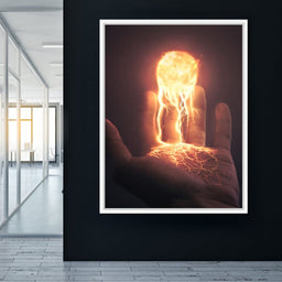 Holding the Sun - NicheCanvas