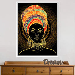 Colorful Turban - NicheCanvas