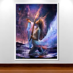 Fire Sword - NicheCanvas