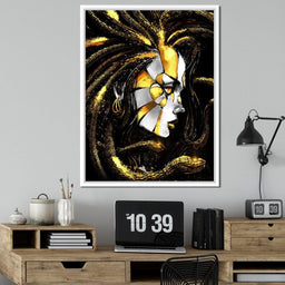 Golden Medusa - NicheCanvas