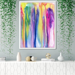 Watercolor Drip - NicheCanvas