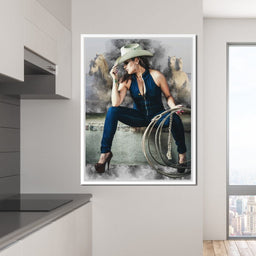 Sexy CowGirl - Johanjjf - NicheCanvas