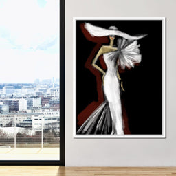 The White Dress - NicheCanvas