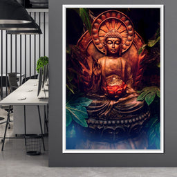 Zen Buddha Meditation - NicheCanvas
