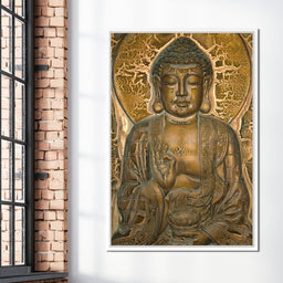 Buddhist Mural - NicheCanvas