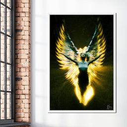 Angel Wings in Awe - G'n Art - NicheCanvas