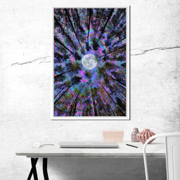 Moon Swirl - Cajuca - NicheCanvas