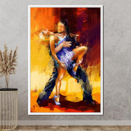 Rumba Dancers - NicheCanvas