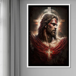 Floral Cross 08 - Neal Hackett - NicheCanvas