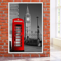 Westminster Phone Box  - NicheCanvas