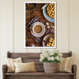 Cup of Coffee with Sugar Pie - NicheCanvas