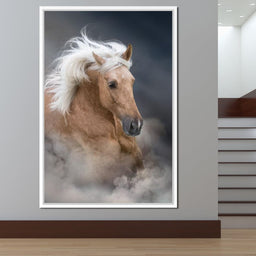 Palomino Horse - NicheCanvas