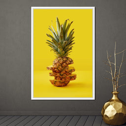 Sliced Pineapple - NicheCanvas