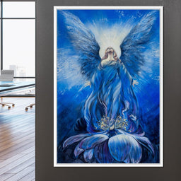 Blue Angel - NicheCanvas