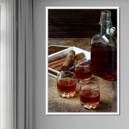 Cigars & Cognac - NicheCanvas