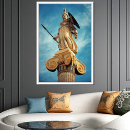 Athena Statue in Athens - NicheCanvas