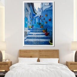 Chefchaouen - Blue village in Morocco - NicheCanvas