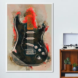David Gilmour's Guitar - Abraham Szomor - NicheCanvas