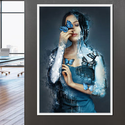 Butterfly Angel - Johanjjf - NicheCanvas