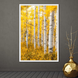 Yellow Forest - Colorado - Lucas Moore - NicheCanvas