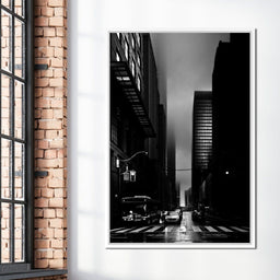 Downtown Toronto Fogfest no35 - Brian Carson - NicheCanvas