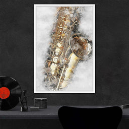 Saxophone - Mateo - NicheCanvas