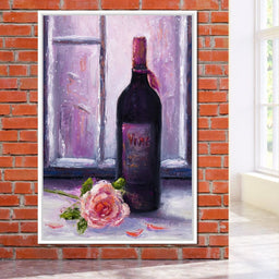 Wine & Roses - NicheCanvas