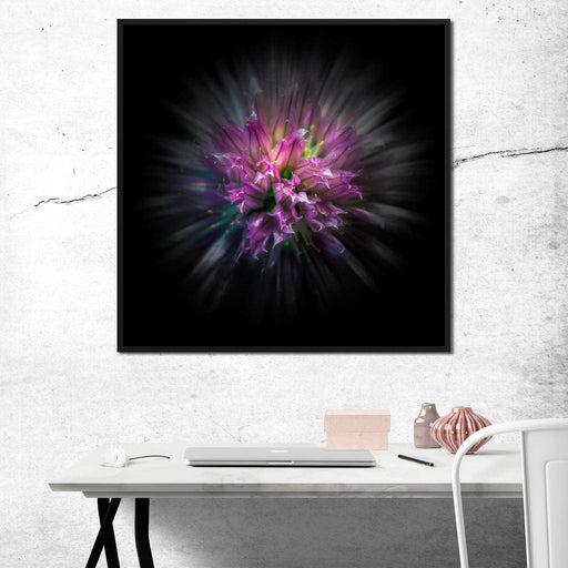 Flowers Color Flow - Brian Carson Canvas Print