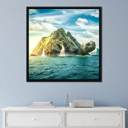Turtle Island - Alexgraphex - NicheCanvas