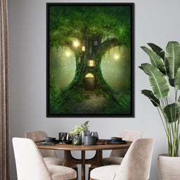 Magical Tree House - NicheCanvas
