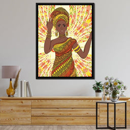 Beautiful Dancing Woman - NicheCanvas