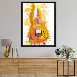 Prince's Guitar - Abraham Szomor - NicheCanvas