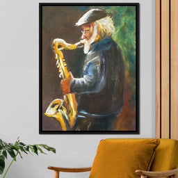 Saxophone Maestro - NicheCanvas