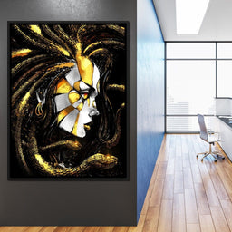 Golden Medusa - NicheCanvas