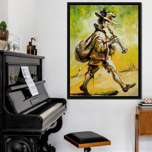 Wandering Troubadour Canvas Print