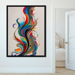 Colorful Contemporary Art 053 - Johanjjf - NicheCanvas