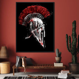 Greek Warrior Helmet - NicheCanvas