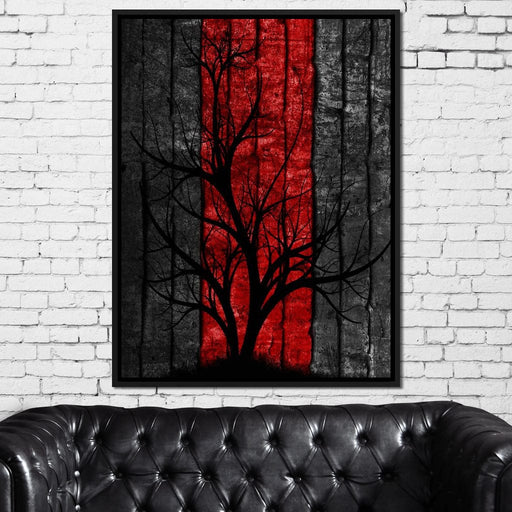 Silhouette Tree - Johanjjf Canvas Print