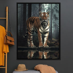 Tiger Reflection - Zenzdesign - NicheCanvas