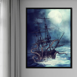 The Kraken - NicheCanvas