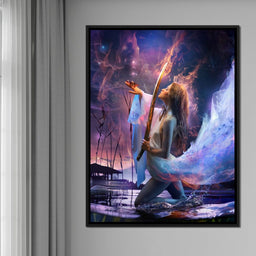 Fire Sword - NicheCanvas